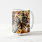 Conception de la tasse de tigre (Devant droit)