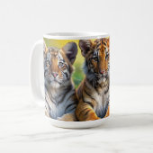 Conception de la tasse de tigre (Devant gauche)