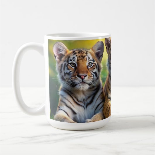 Conception de la tasse de tigre (Gauche)