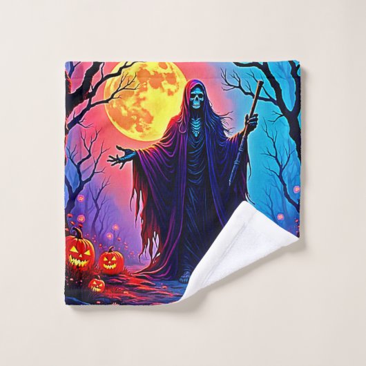 Conception de l'appel de éffrayant Moon Death (Gant de toilette)