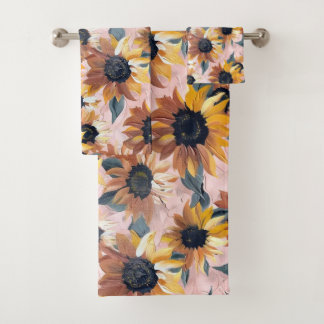 Conception de l'aquarelle de tournesol