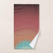 Conception de l'art du design arc-en-ciel du déser (Serviette à main)