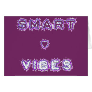 Conception de l'art texte de devis Smart Vibes