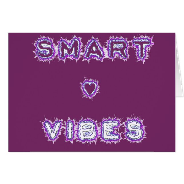 Conception de l'art texte de devis Smart Vibes (Devant horizontal)
