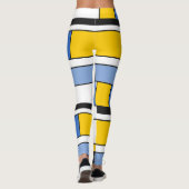 Conception de leggings Mondrian de style d'art mod (Dos)