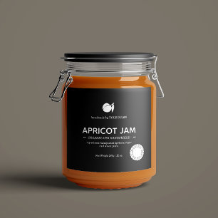 Conception de l'emballage Étiquette Jam Jar
