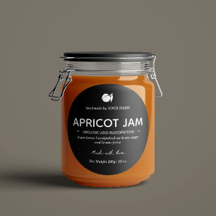 Conception de l'emballage Étiquette Jam Jar