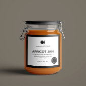 Conception de l'emballage Étiquette Jam Jar