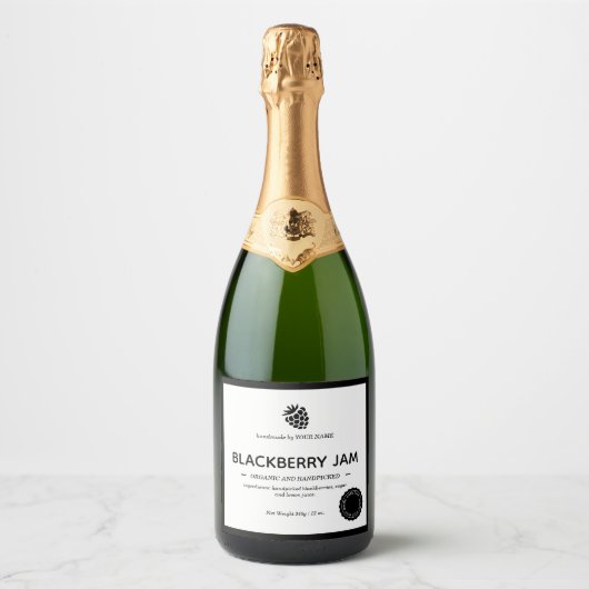 Conception de l'emballage Étiquette Jam Jar (Devant)