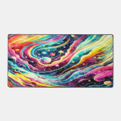 CONCEPTION DE L'ESPACE EXTÉRIEUR RÉTRO COLORÉE (Recto)