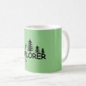 Conception de l'explorateur - Mug classique (Devant droit)
