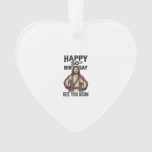 Conception de l'humour religieux pour votre 50e an
