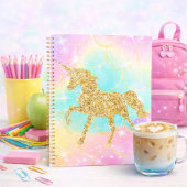 Conception de licorne rose pailletée