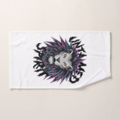 Conception de Lion Punk Spirit Untamed (Serviette à main)