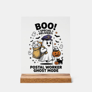 Conception de livraison d'Halloween en mode fantôm