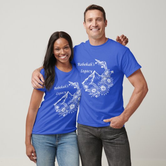Conception de logo de Tshirt avant et arrière (Unisexe)