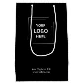 Conception de logo pour sac cadeau moyen d'entrepr (Dos)