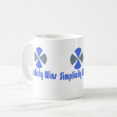 Conception de logo pour tasse de café et de thé (Devant gauche)