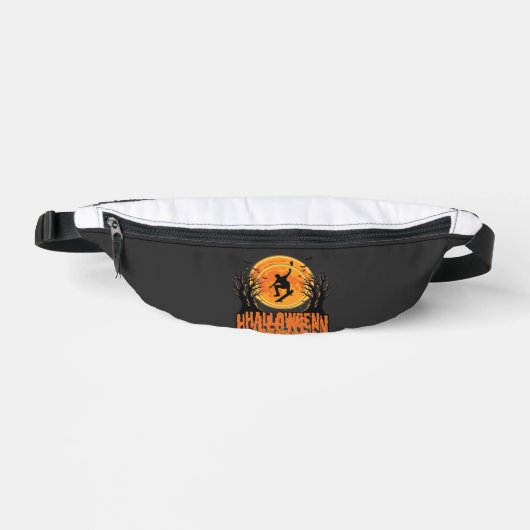 Conception de Lune de Skateboard d'Halloween Hallo (Recto)