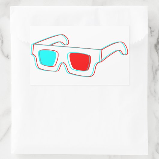 Conception de lunettes 3D - autocollants (Sac)