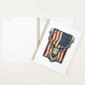 Conception de maillot de chasse de drapeau américa (Devant avec enveloppe)