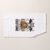 Conception de maillot de costume de chat de citrou (Serviette à main)