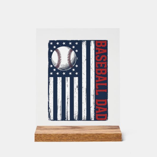 Conception de maillot de drapeau de papa de baseba (Recto)