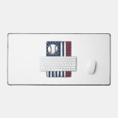 Conception de maillot de drapeau de papa de baseba (Clavier et souris)