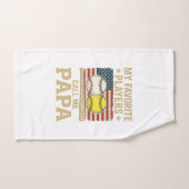Conception de maillot de joueurs de baseball de so (Serviette à main)