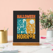 Conception de maison hantée Halloween Lune squelet (Mariage)