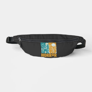 Conception de maison hantée Halloween Moon Skeleto