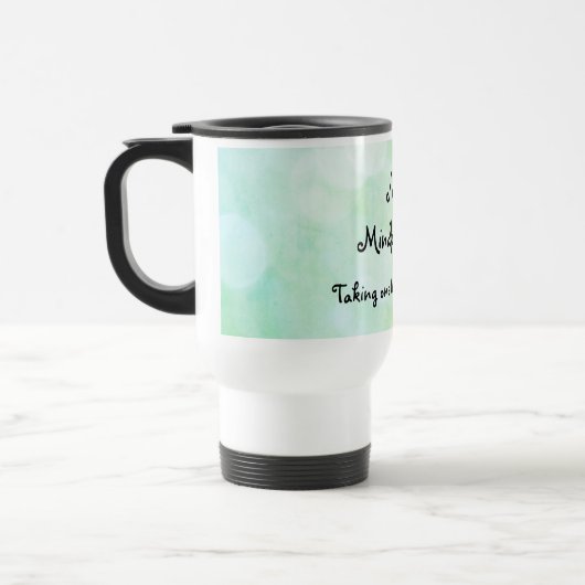 Conception de maman Mineur Voyage Mug (Gauche)