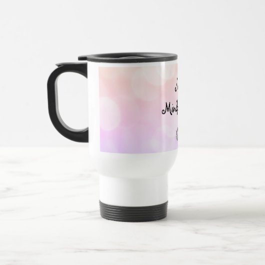Conception de maman Mineur Voyage Mug (Gauche)