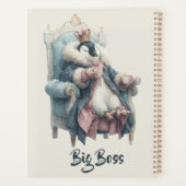 Conception de manchot Big Boss Winter (Dos)