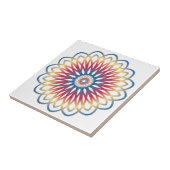 conception de mandala d'art de carreau décoratif (Côté)