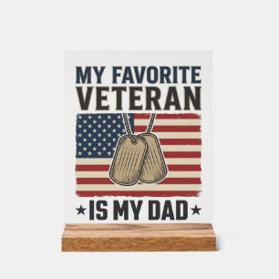 Conception de médailles patriotiques pour papa vét