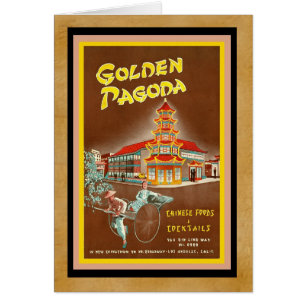 Conception de menu chinois classique !