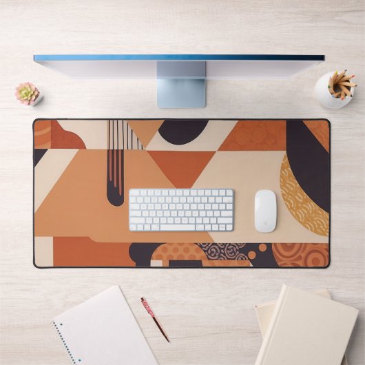 Conception de milieu de siècle en couleurs chaudes (Bureau 1)