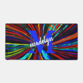 CONCEPTION DE MONOGRAMME DE STRIPE FUNKY WATERCOLO (Recto)