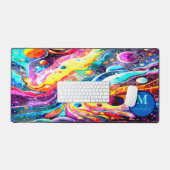 CONCEPTION DE MONOGRAMME D'ESPACE EXTÉRIEUR EN COU (Clavier et souris)