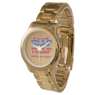 Conception de montre de Donald J. Trump de