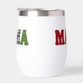 Conception de motif à carreaux de maman Noël (Droite)