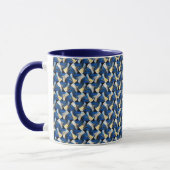Conception de motif abstrait 1212 - Tasse à café (Gauche)