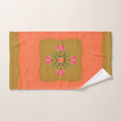 conception de motif de fleur de mandala (Serviette à main)