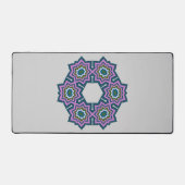 conception de motif de mandala de géométrie floral (Recto)