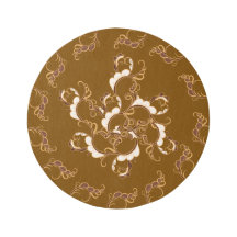conception de motif de tapis unique et luxueux