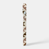 Conception de motif diamant aztèque Brun+Crème (Côté gauche)