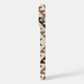 Conception de motif diamant aztèque Brun+Crème (Côté gauche)