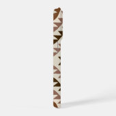 Conception de motif diamant aztèque Brun+Crème (Côté droit)