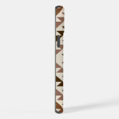 Conception de motif diamant aztèque marron+crème (Côté droit)